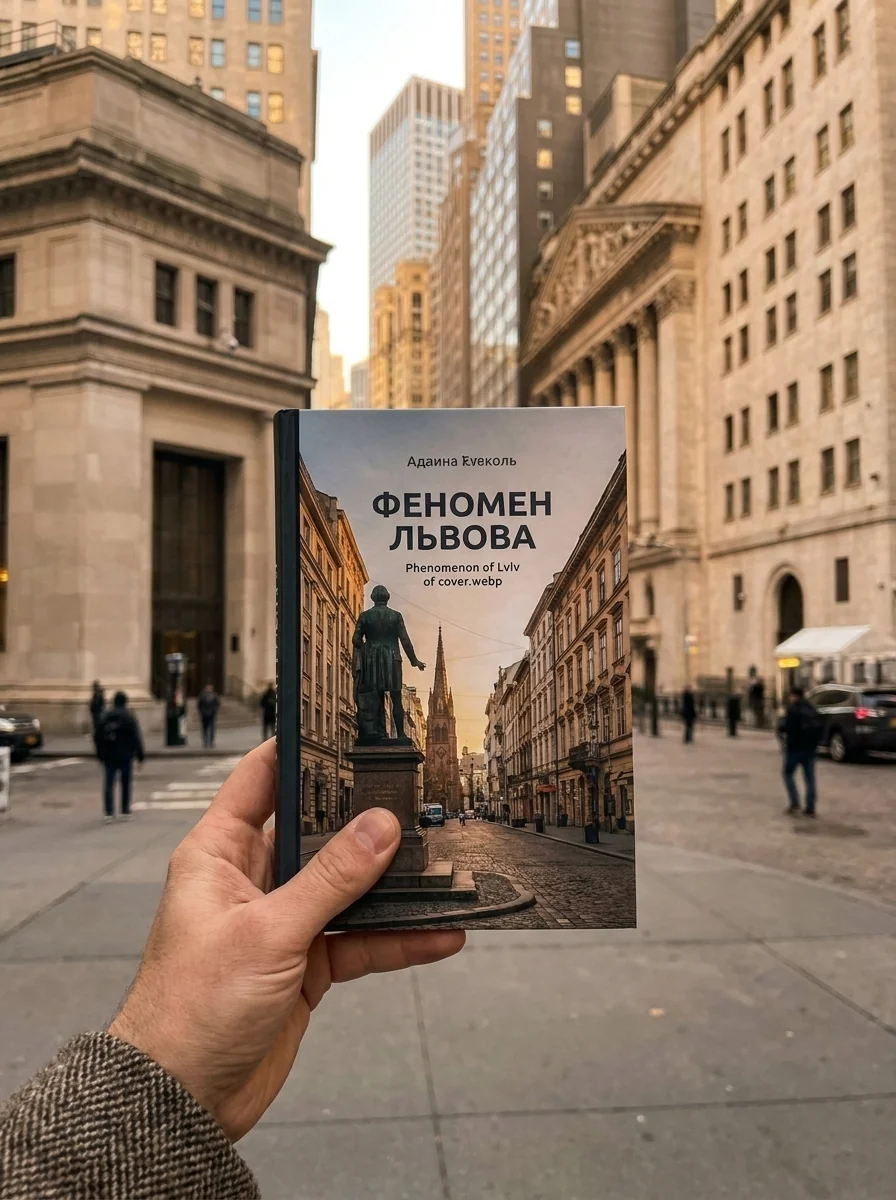 Феномен Львова — Юрій Николишин, обкладинка