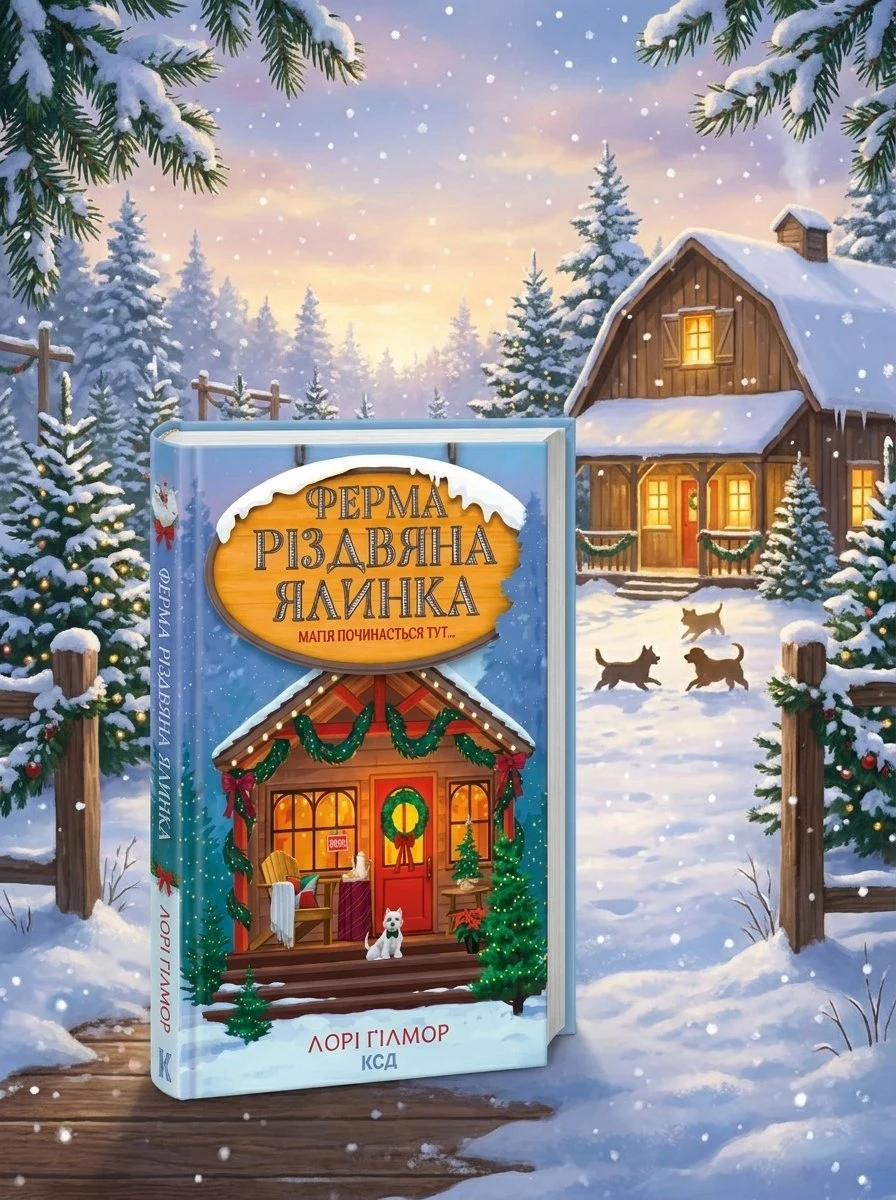 Ферма «Різдвяна ялинка». Гавань Мрій. Книга 3 — Лорі Ґілмор, обкладинка