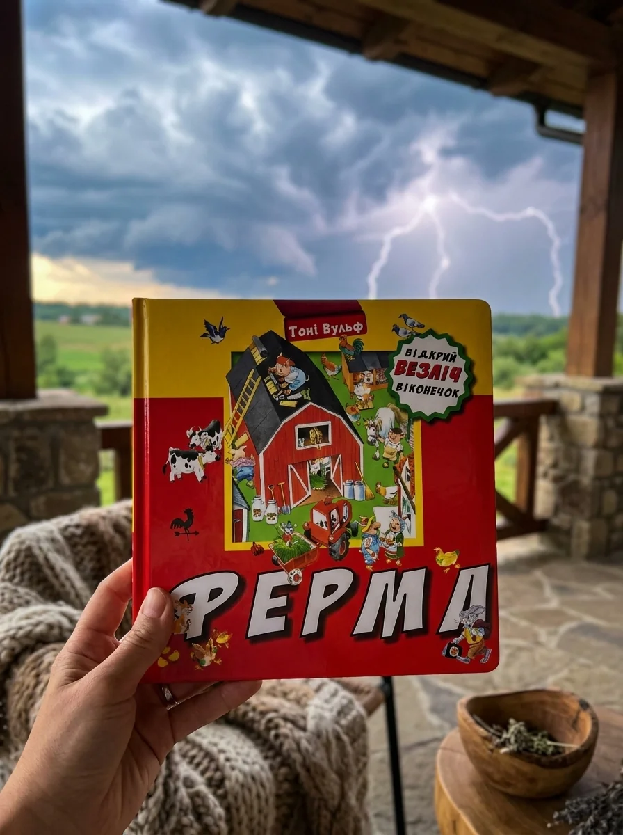 Ферма. Відкрий безліч віконечок — Вульф Тоні, обкладинка