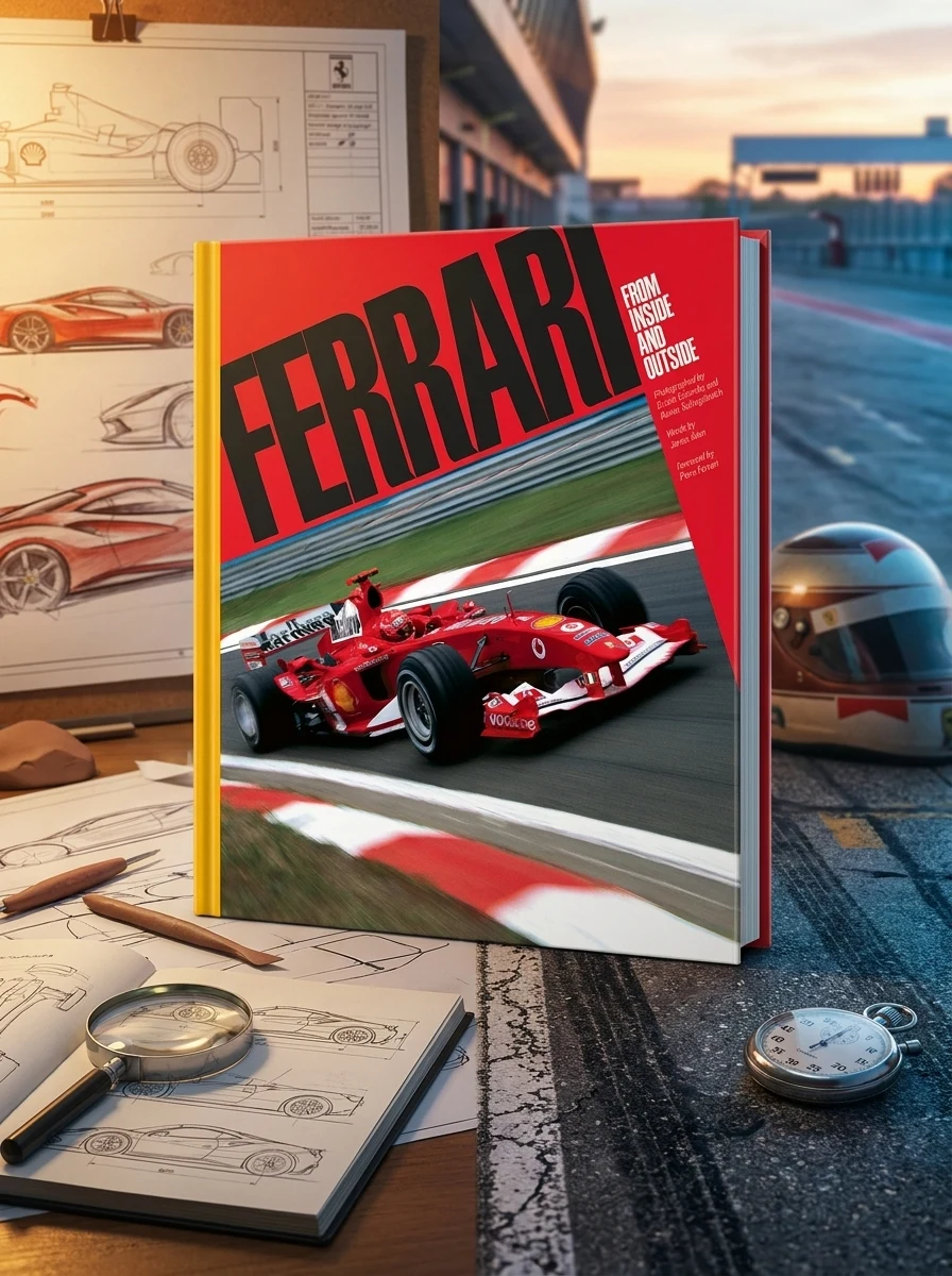 Ferrari. From Inside and Outside — Райнер Шлегельмільх, обкладинка