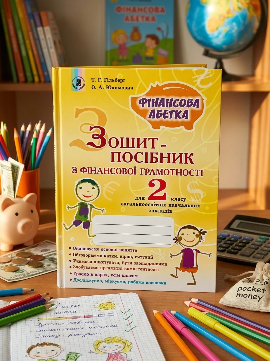 Фінансова абетка 2 клас. Зошит-посібник з фінансової грамотності — Дитяча література
