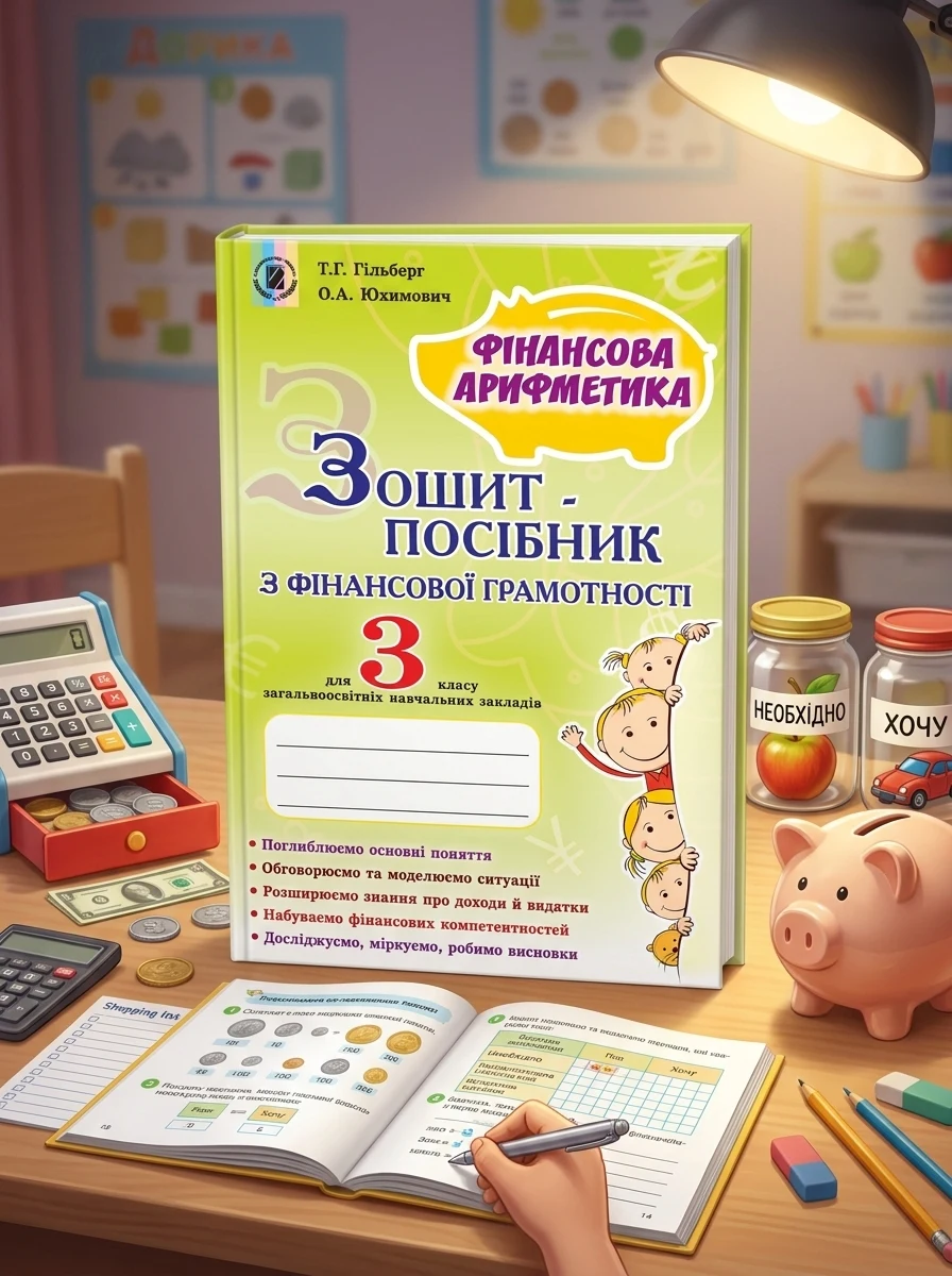 Фінансова арифметика 3 клас. Зошит-посібник з фінансової грамотності — Дитяча література