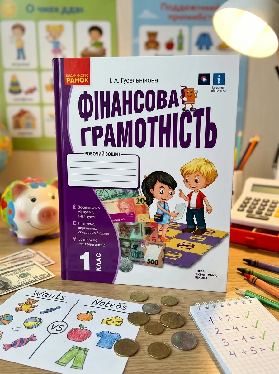 Фінансова грамотність. 1 клас. Робочий зошит