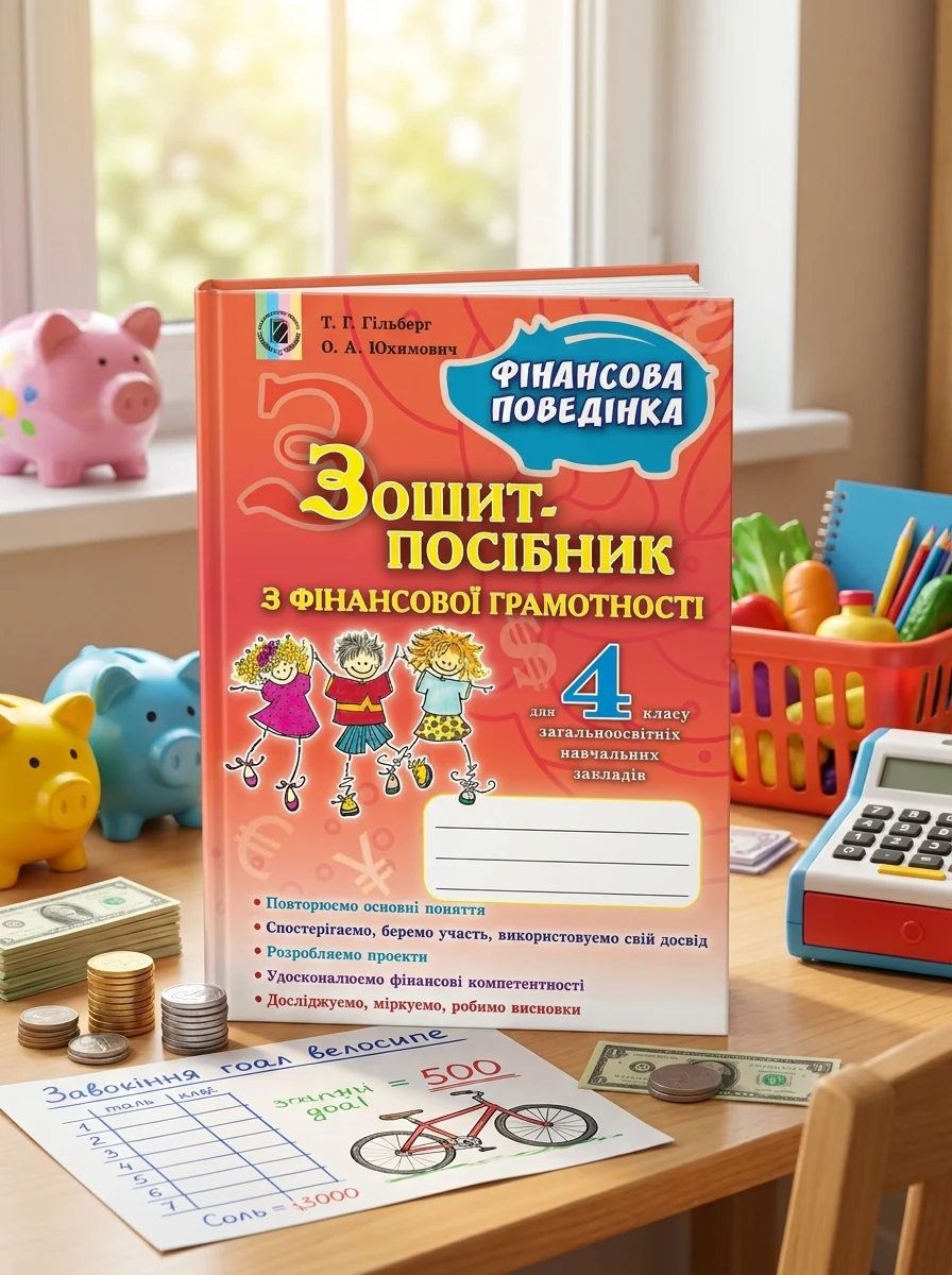 Фінансова поведінка 4 клас. Зошит-посібник з фінансової грамотності — Дитяча література