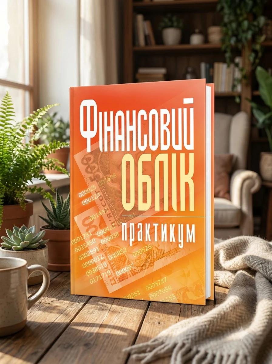 Фінансовий облік: практикум. Навчальний посібник рекомендовано МОН України — Атамас П.Й., обкладинка