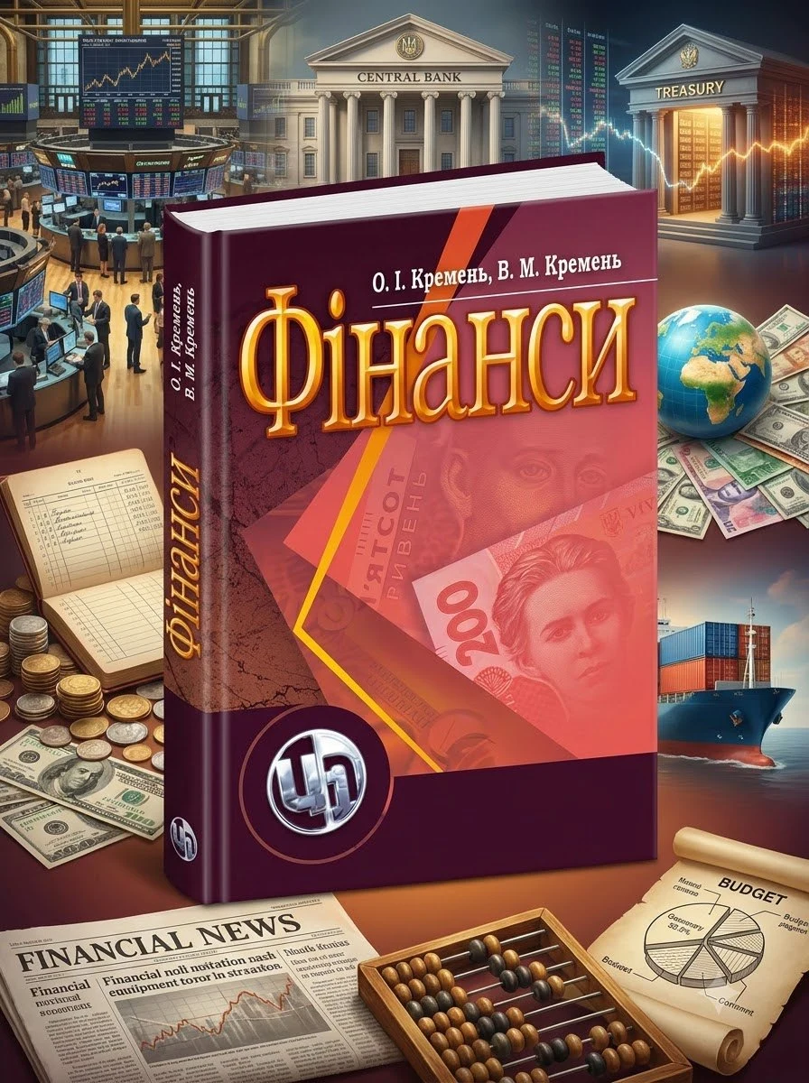 Фінанси. 4-те видання. Підручник затверджений МОН України