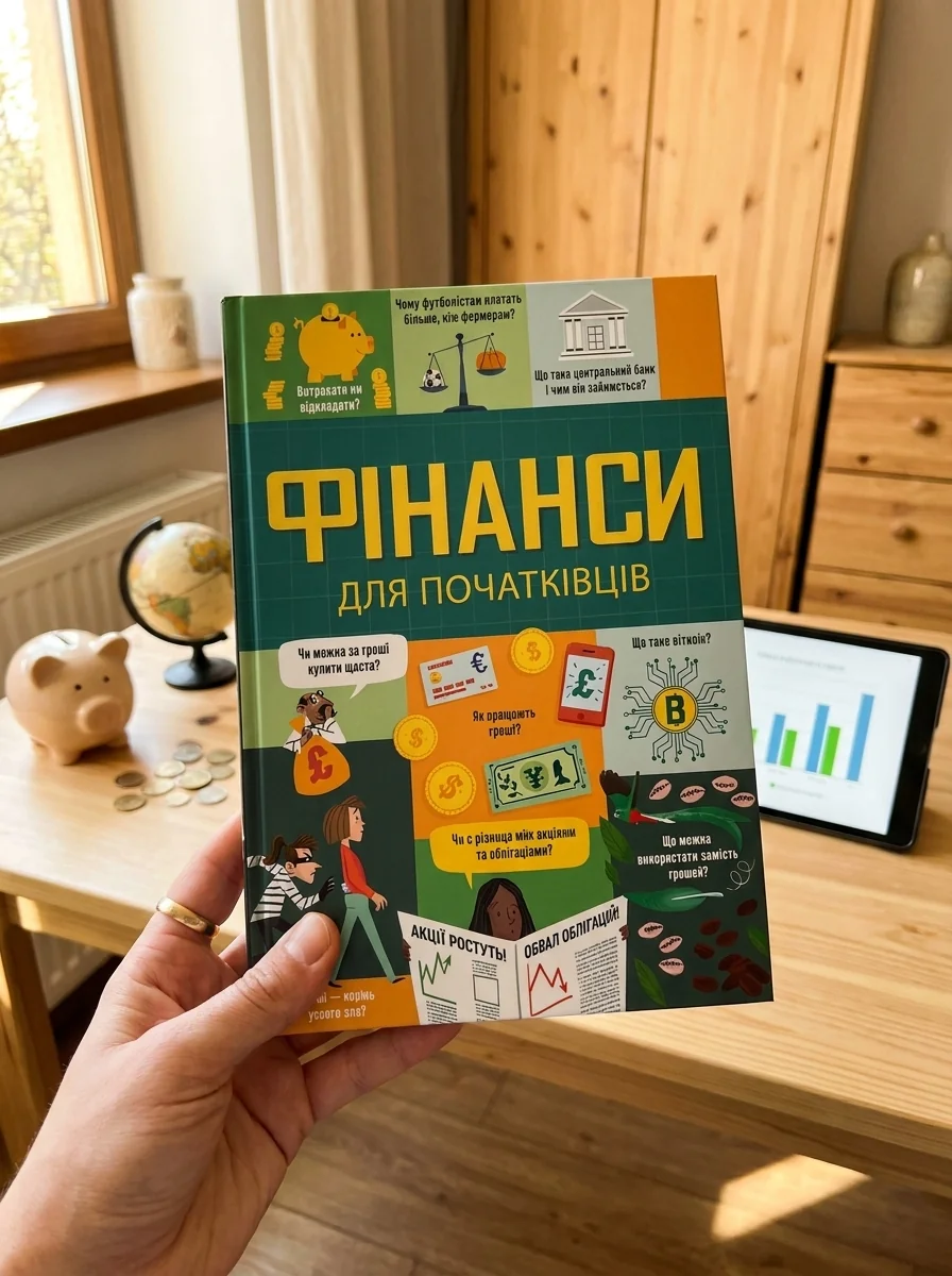 Фінанси для початківців — Пізнавальні книги для дітей