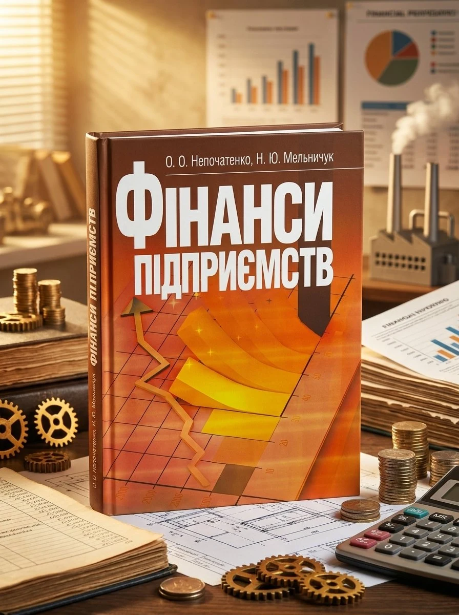 Фінанси підприємств. Підручник затверджений МОН України Непочатенко О.О.