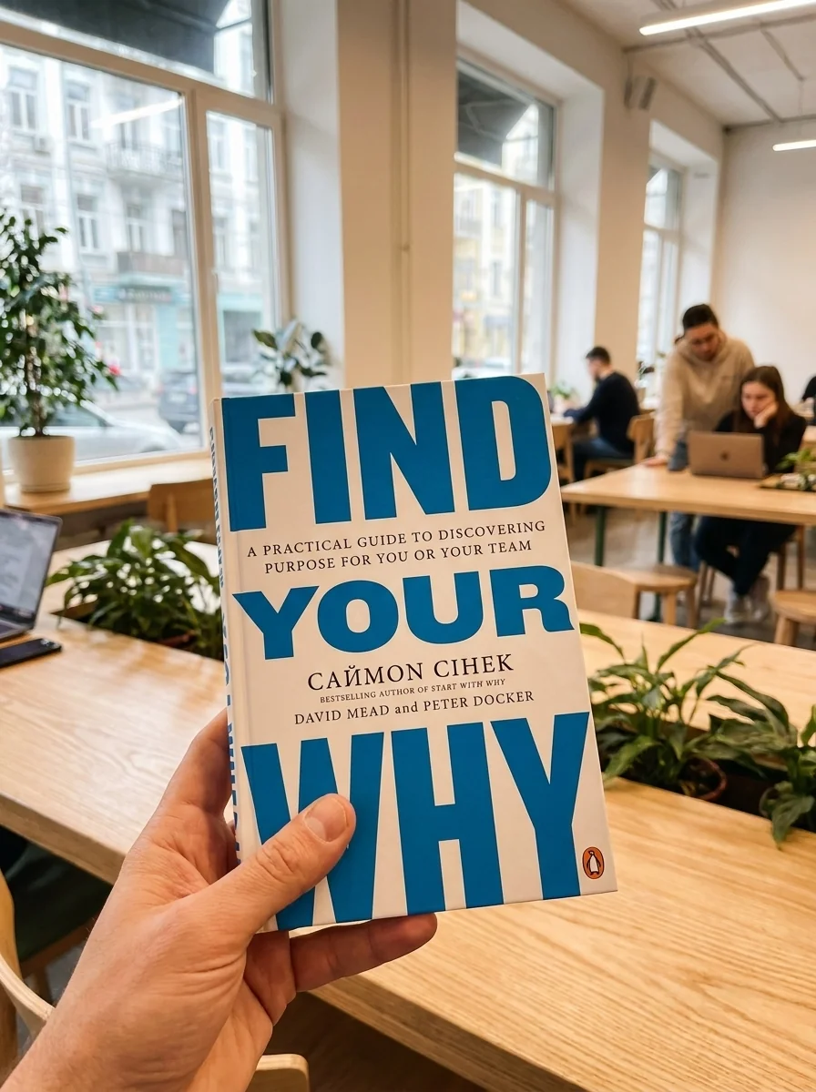 Find Your Why — Саймон Сінек, обкладинка