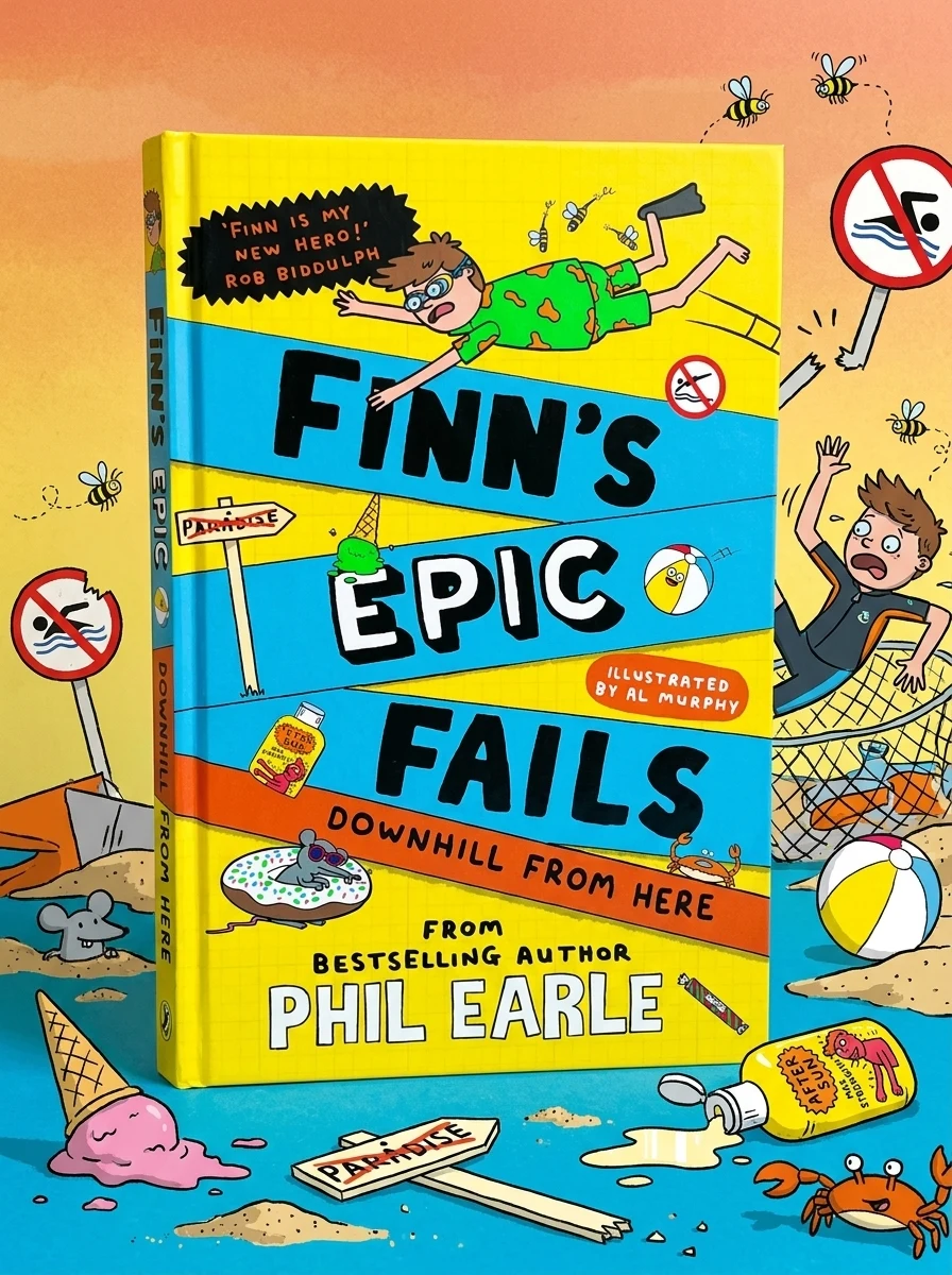 Finn's Epic Fails: Downhill from Here. Book 2 — Фантастика та фентезі