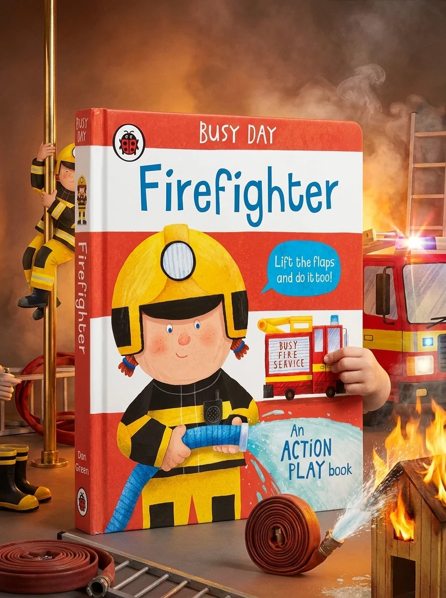 Firefighter. Busy Day