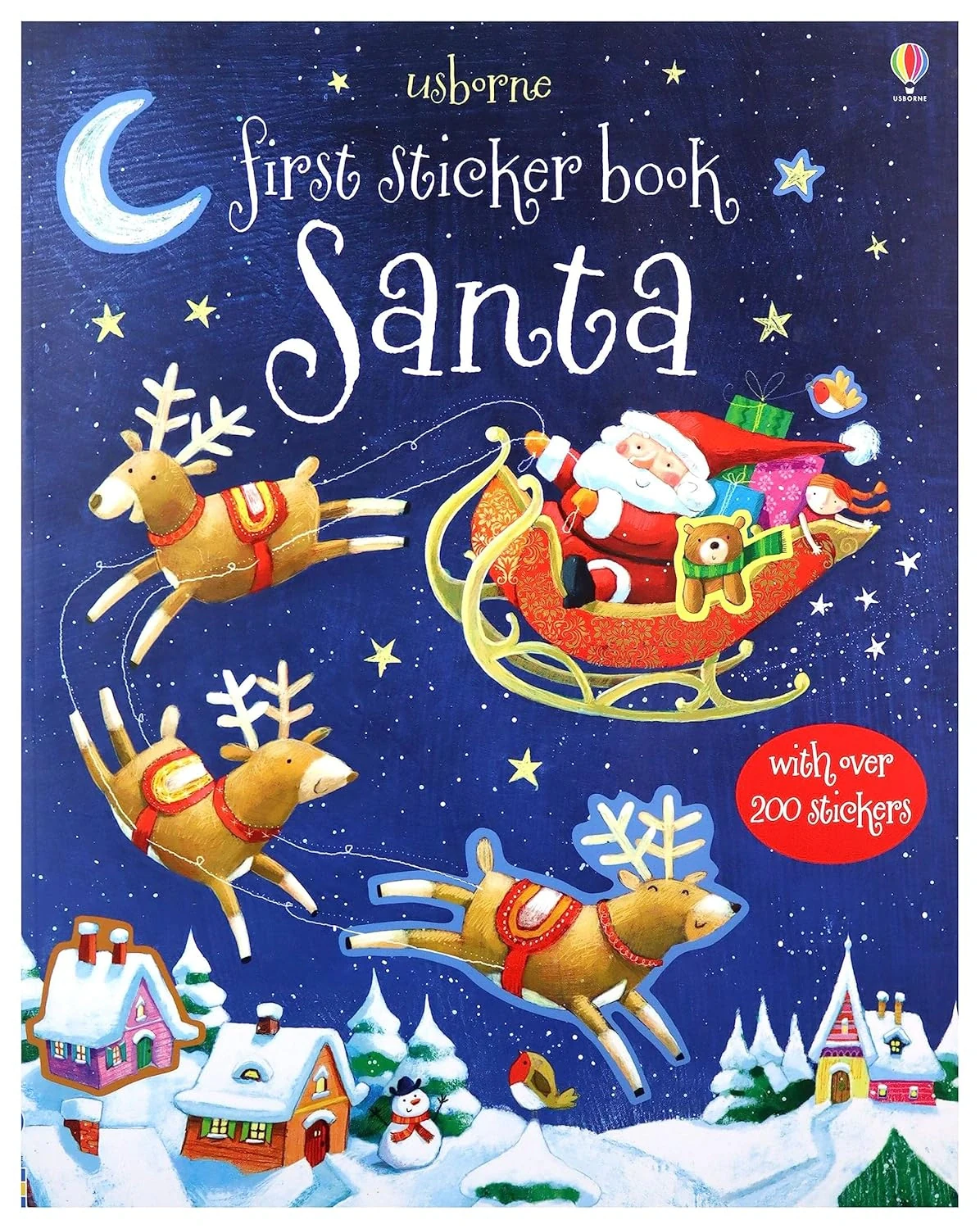 First Sticker Book. Santa