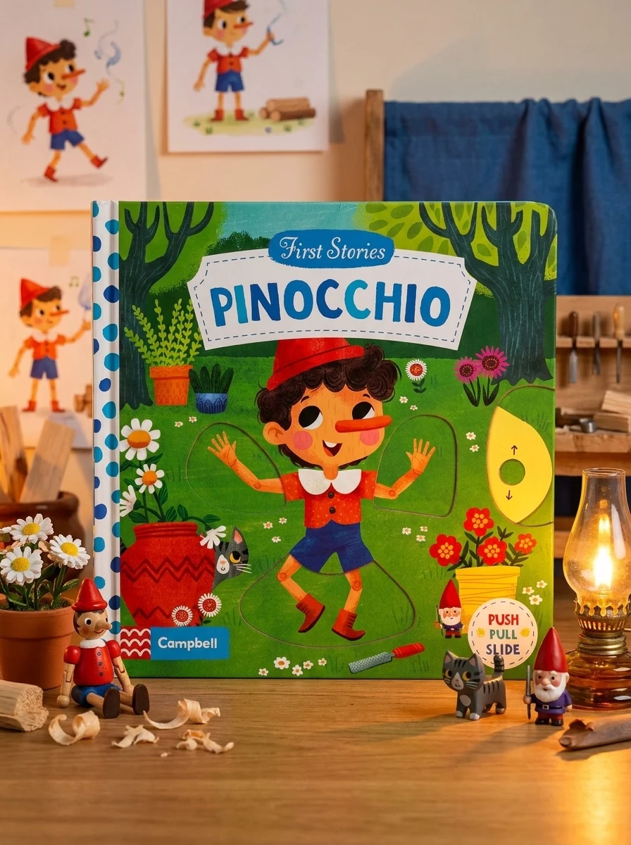 First Stories. Pinocchio — Дитяча література