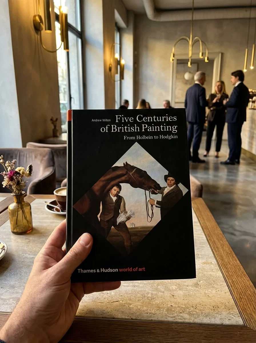 Five Centuries of British Painting — Ендрю Вілтон, обкладинка