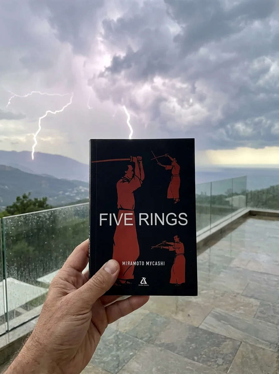 Five Rings — Міямото Мусасі, обкладинка
