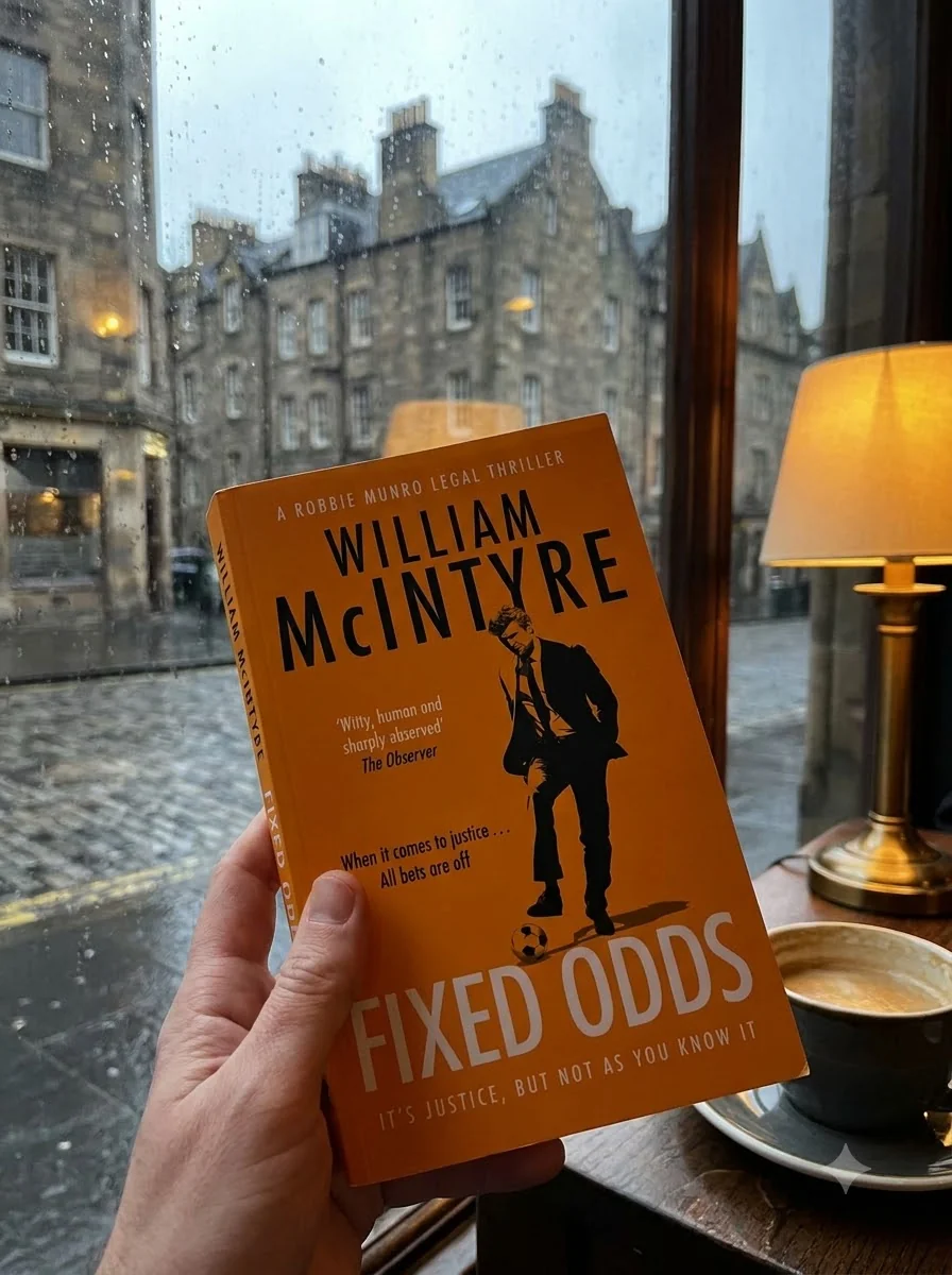 Fixed Odds. The Robbie Munro Legal Thriller series. Book 10 — Вільям Макінтайр, обкладинка