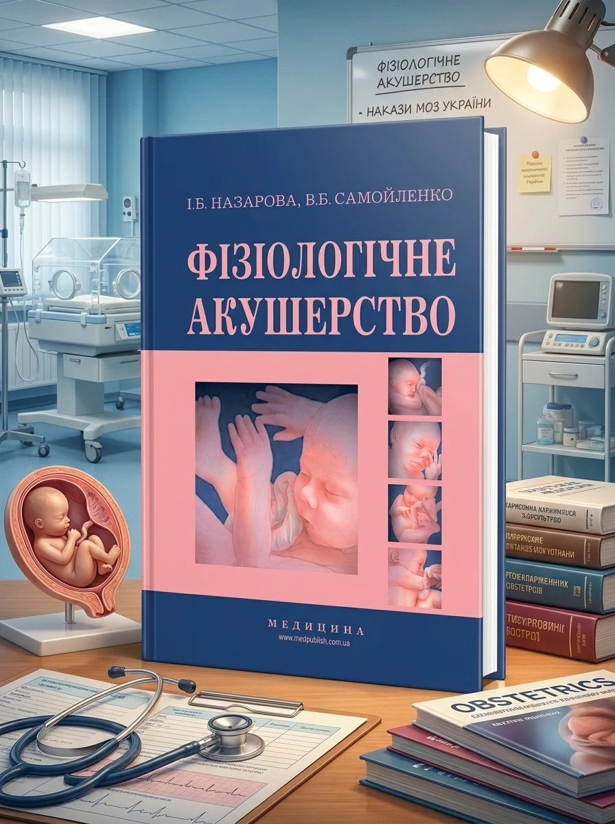 Фізіологічне акушерство: підручник (ВНЗ І—ІІІ р.а.) — В.Б Самойленко, обкладинка