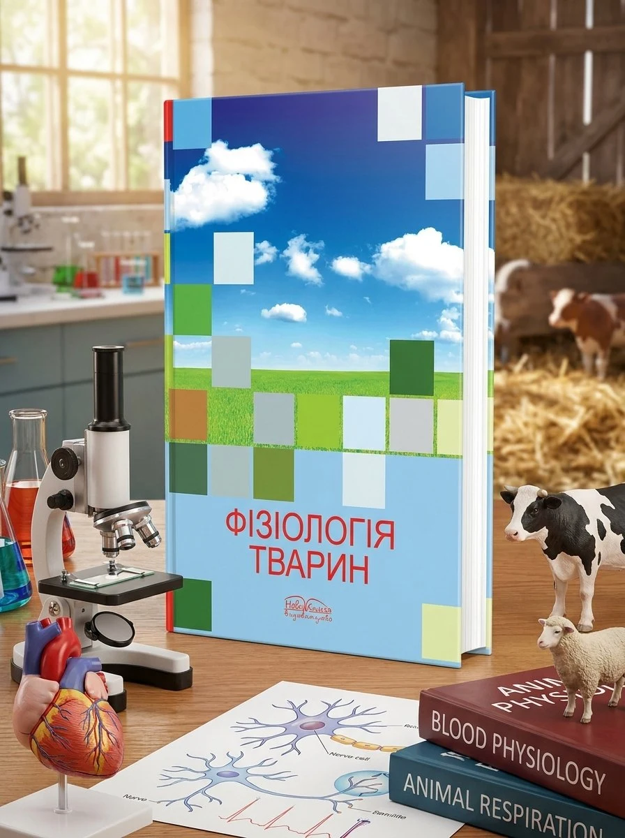 Фізіологія тварин — Мазуркевич А.Й., обкладинка