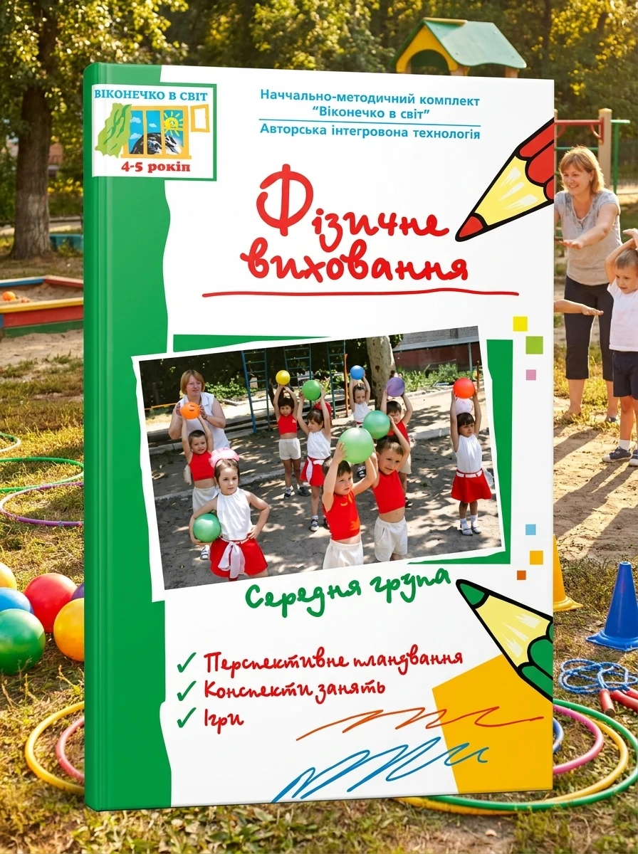 Фізичне виховання. Середня група — Дім, сім'я, релігія