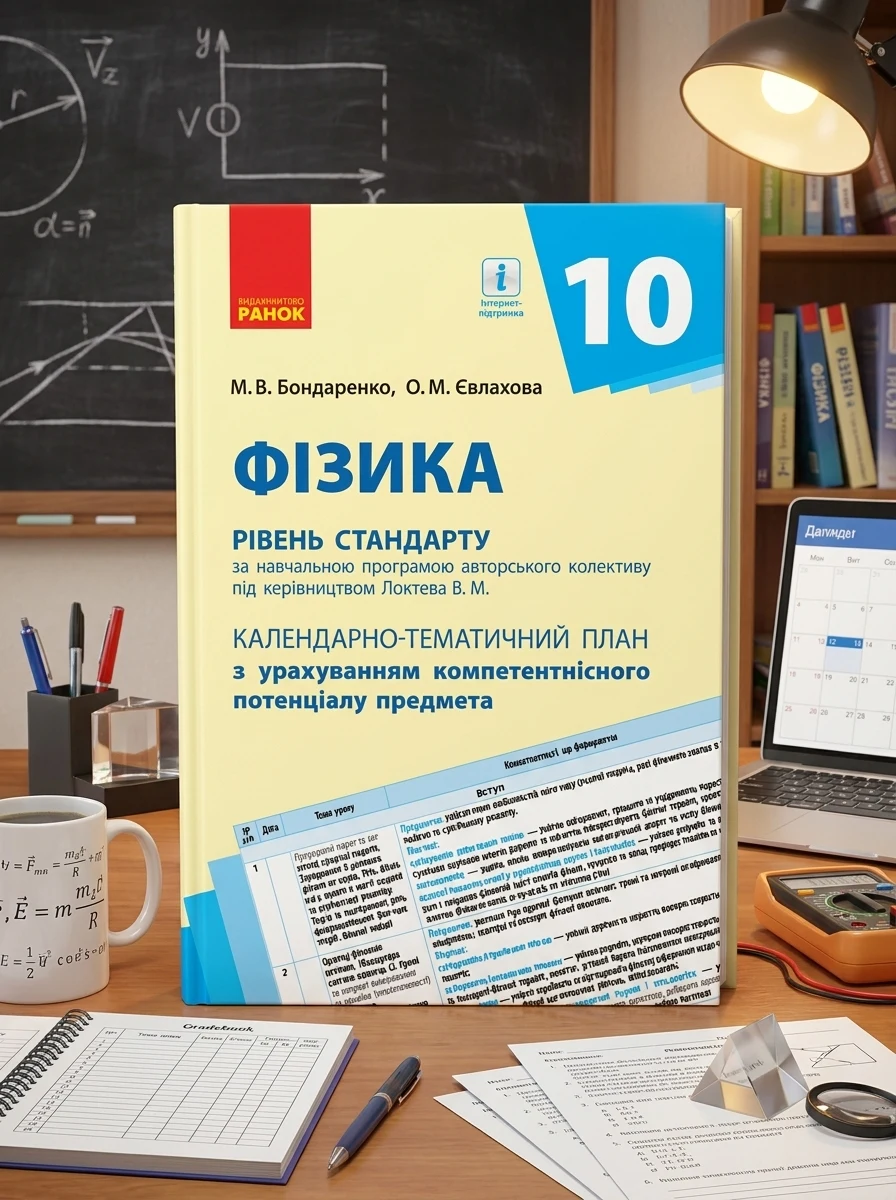 Фізика 10 клас. Календарно-тематичний план. Рівень стандарту — Вивчення мов