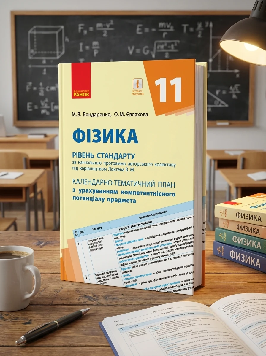 Фізика 11 клас. Календарно-тематичний план. Рівень стандарту — Вивчення мов