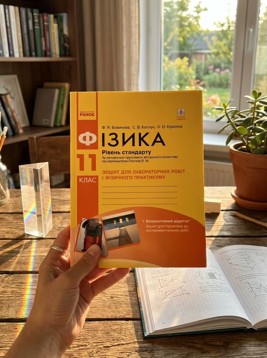 Фізика. 11 клас. Рівень стандарту. Зошит для лабораторних робіт — Вивчення мов