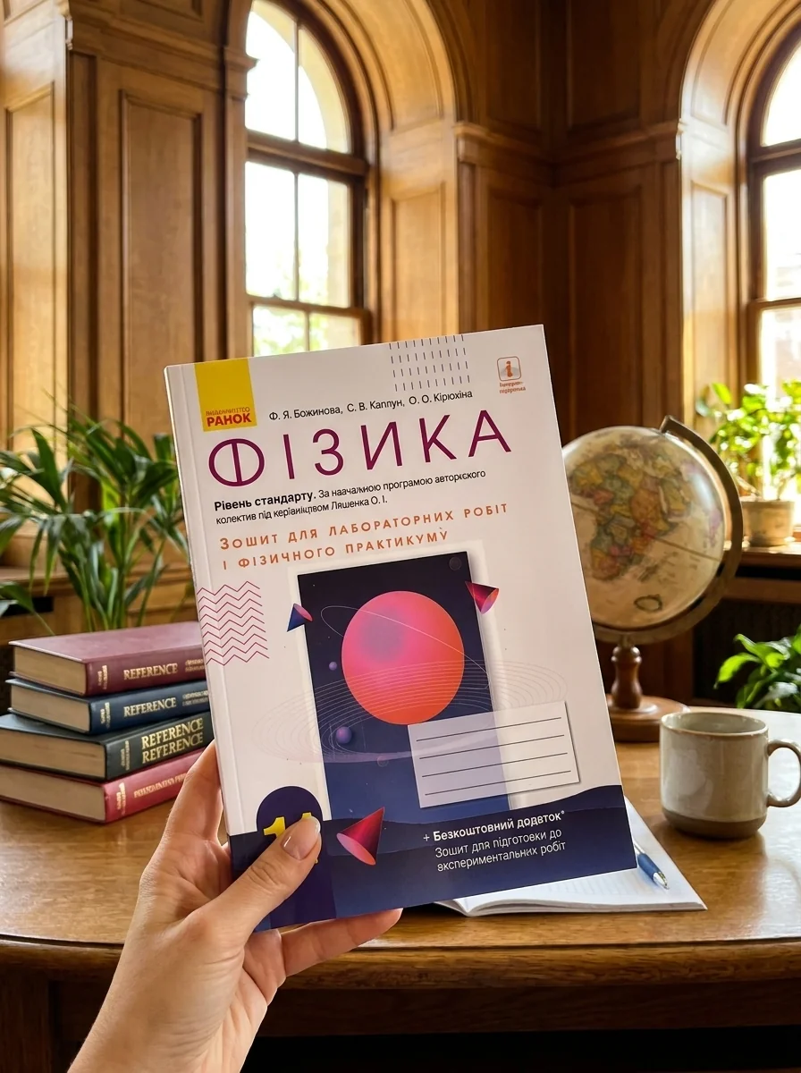 Фізика. 11 клас. Зошит для лабораторних робіт — Вивчення мов