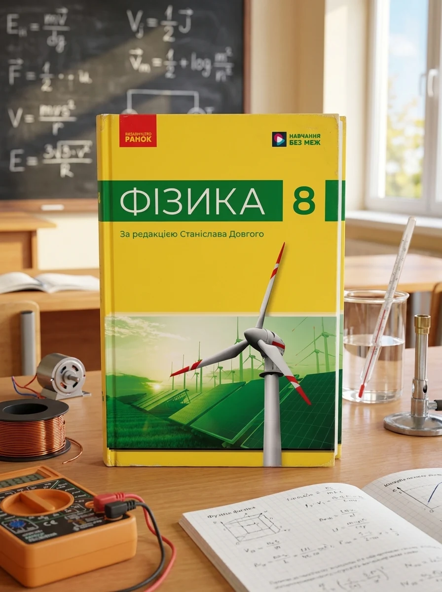 Фізика. 8 клас. Підручник — Вивчення мов
