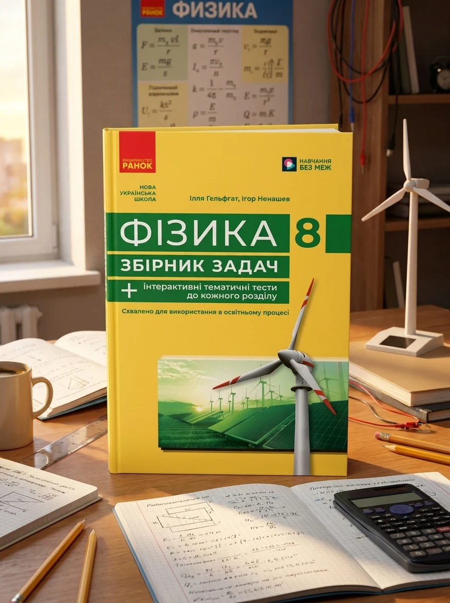 Фізика. 8 клас. Збірник задач — Вивчення мов