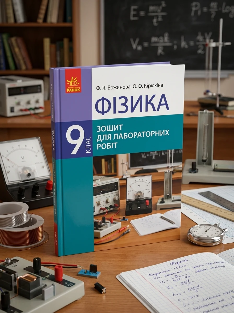 Фізика. 9 клас. Зошит для лабораторних робіт — Вивчення мов
