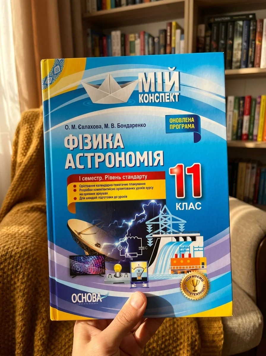 Фізика. Астрономія. 11 клас. I семестр. Рівень стандарту — Вивчення мов