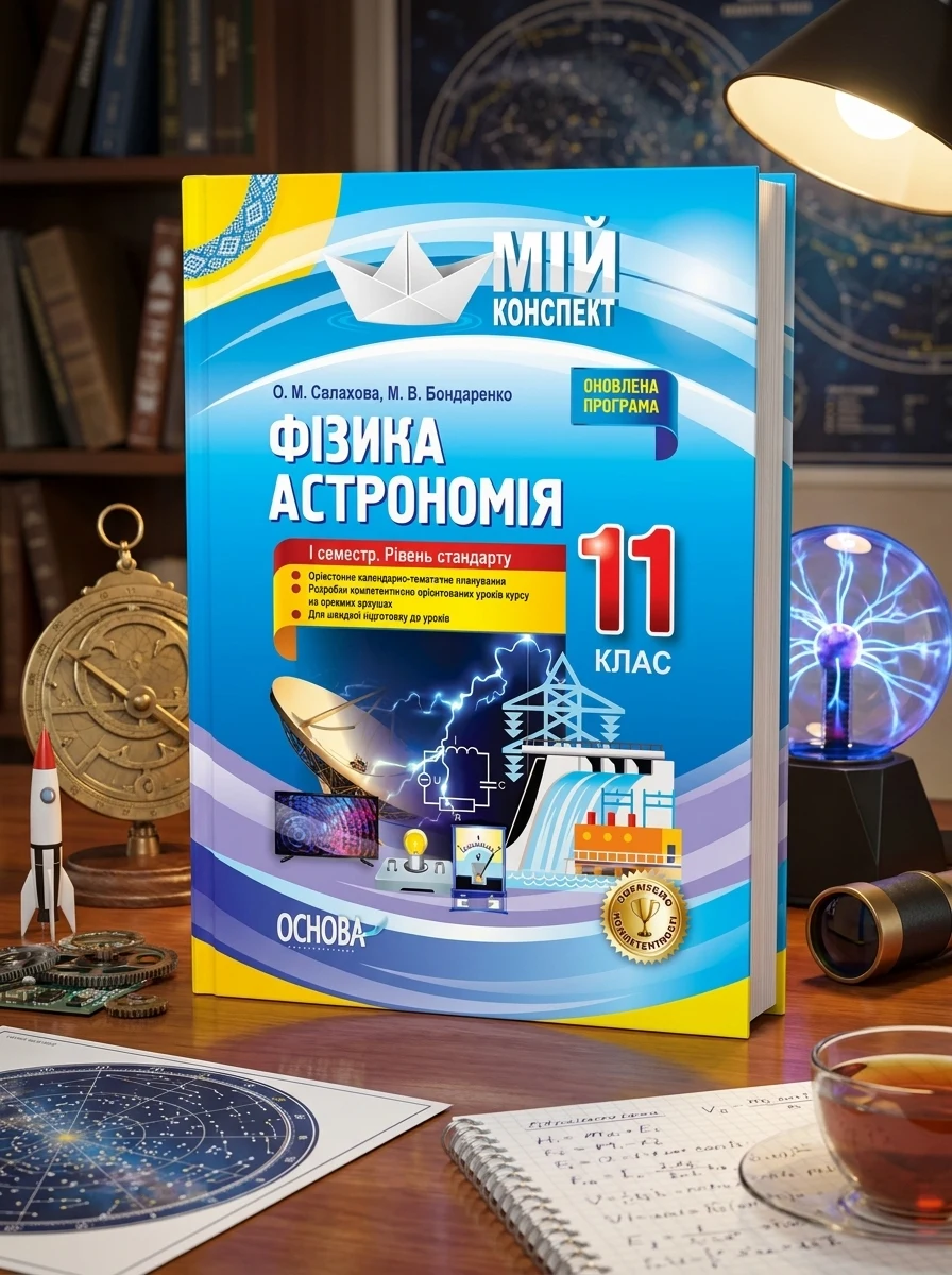 Фізика. Астрономія. 11 клас. I семестр. Рівень стандарту — Вивчення мов