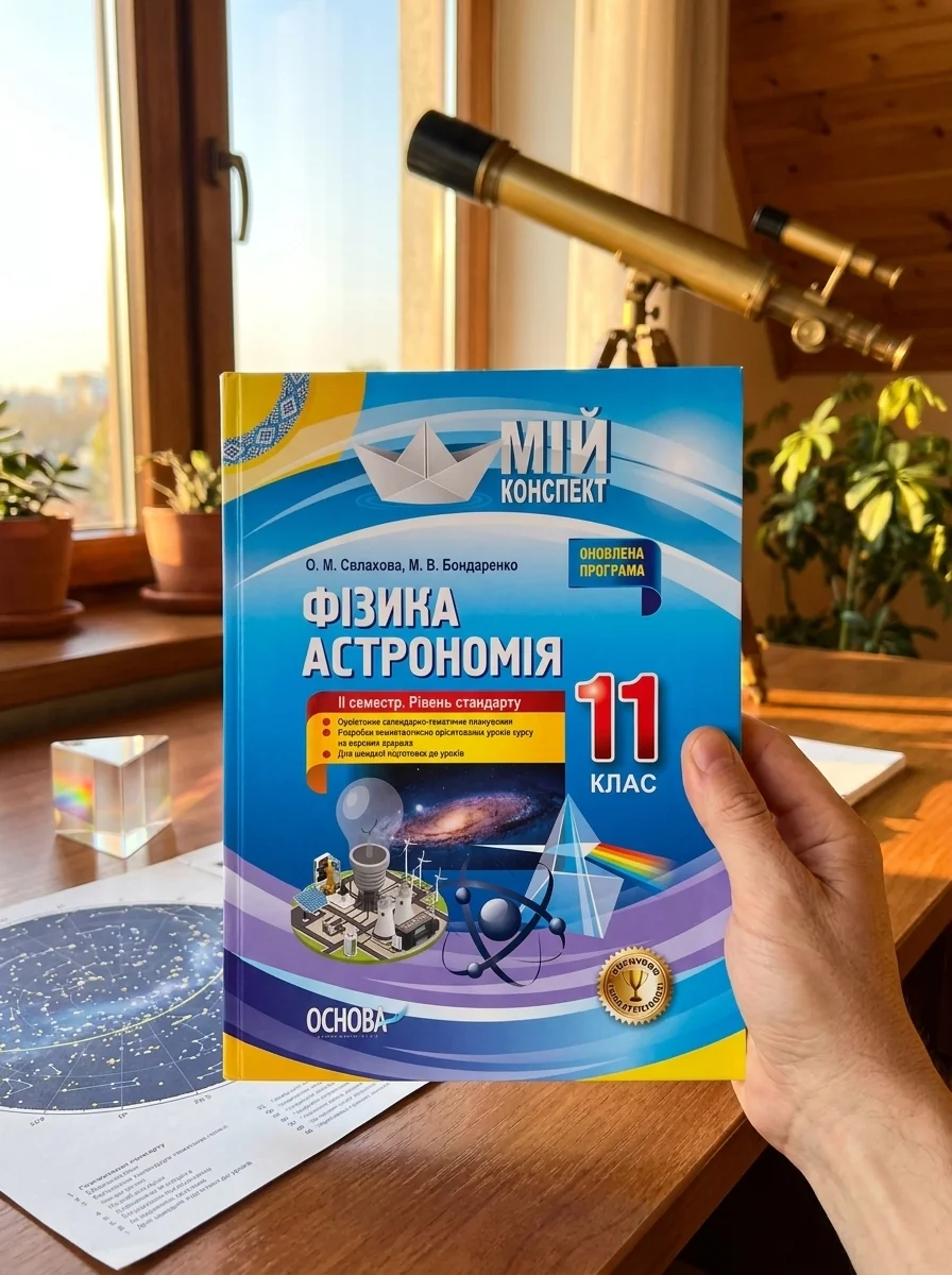 Фізика. Астрономія. 11 клас. ІІ семестр. Рівень стандарту — Вивчення мов