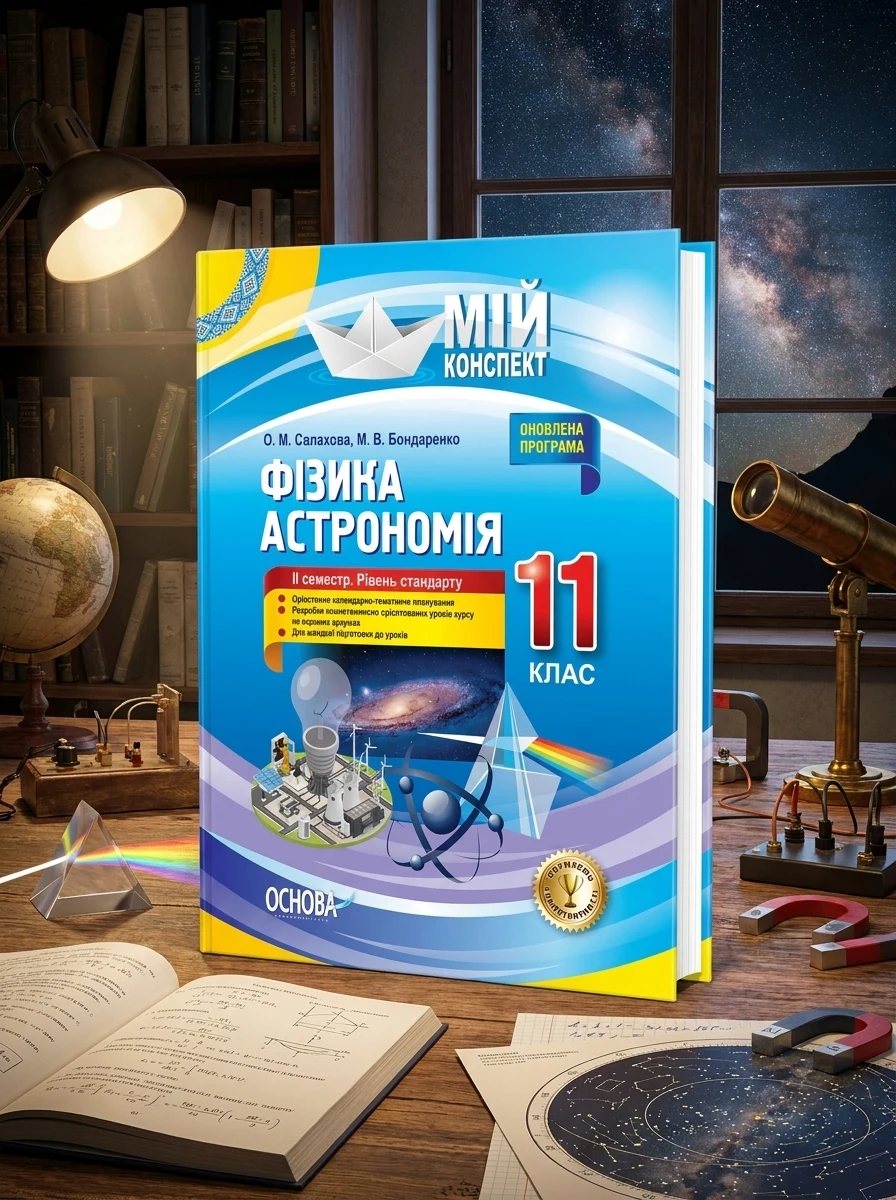 Фізика. Астрономія. 11 клас. ІІ семестр. Рівень стандарту — Вивчення мов