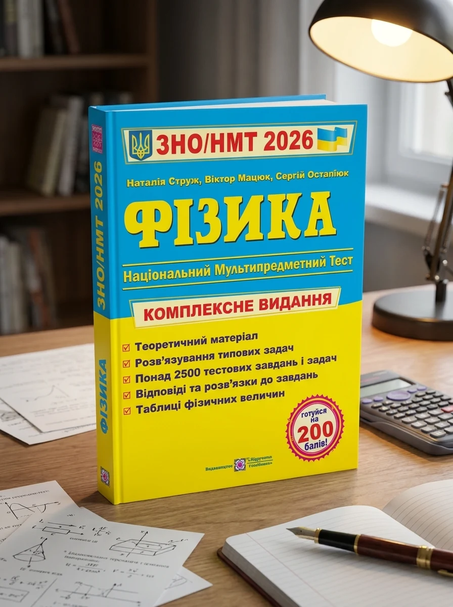 Фізика. Комплексна підготовка до ЗНО/HMT 2026 — Струж Наталія, фото 2