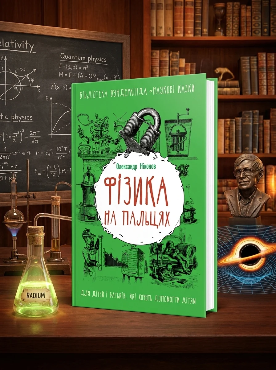 Фізика на пальцях. Для дітей і батьків, які хочуть пояснити дітям — Дитячі книги