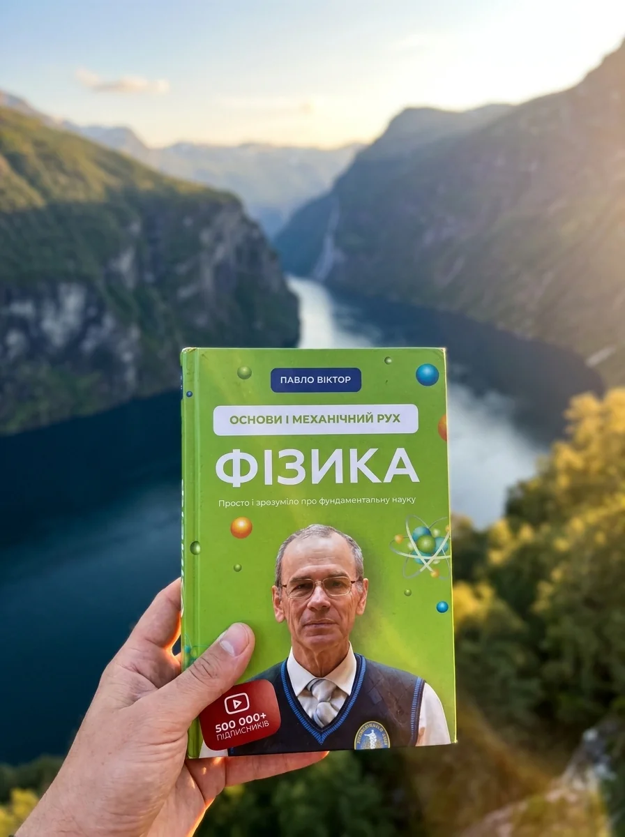 Фізика. Основи і механічний рух — Павло Віктор, обкладинка