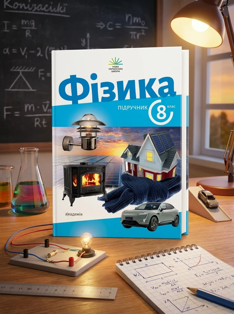 Фізика. Підручник. 8 клас — Книги