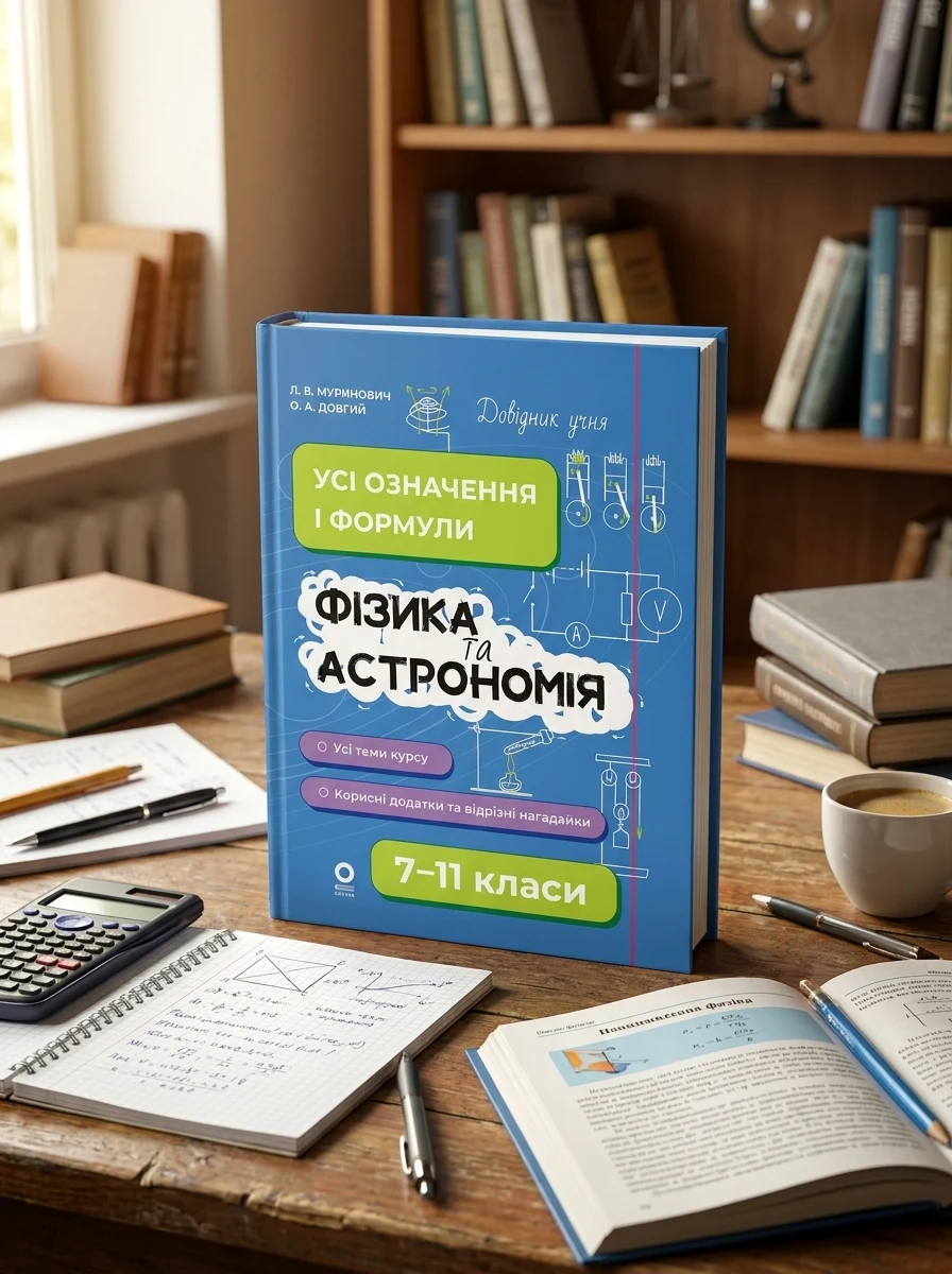 Фізика та астрономія. 7–11 класи. Усі означення і формули — Наука та психологія