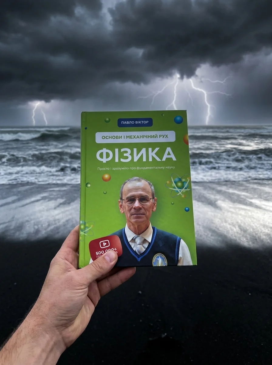 Фізика. Том 1. Основи і механічний рух — Павло Віктор, обкладинка