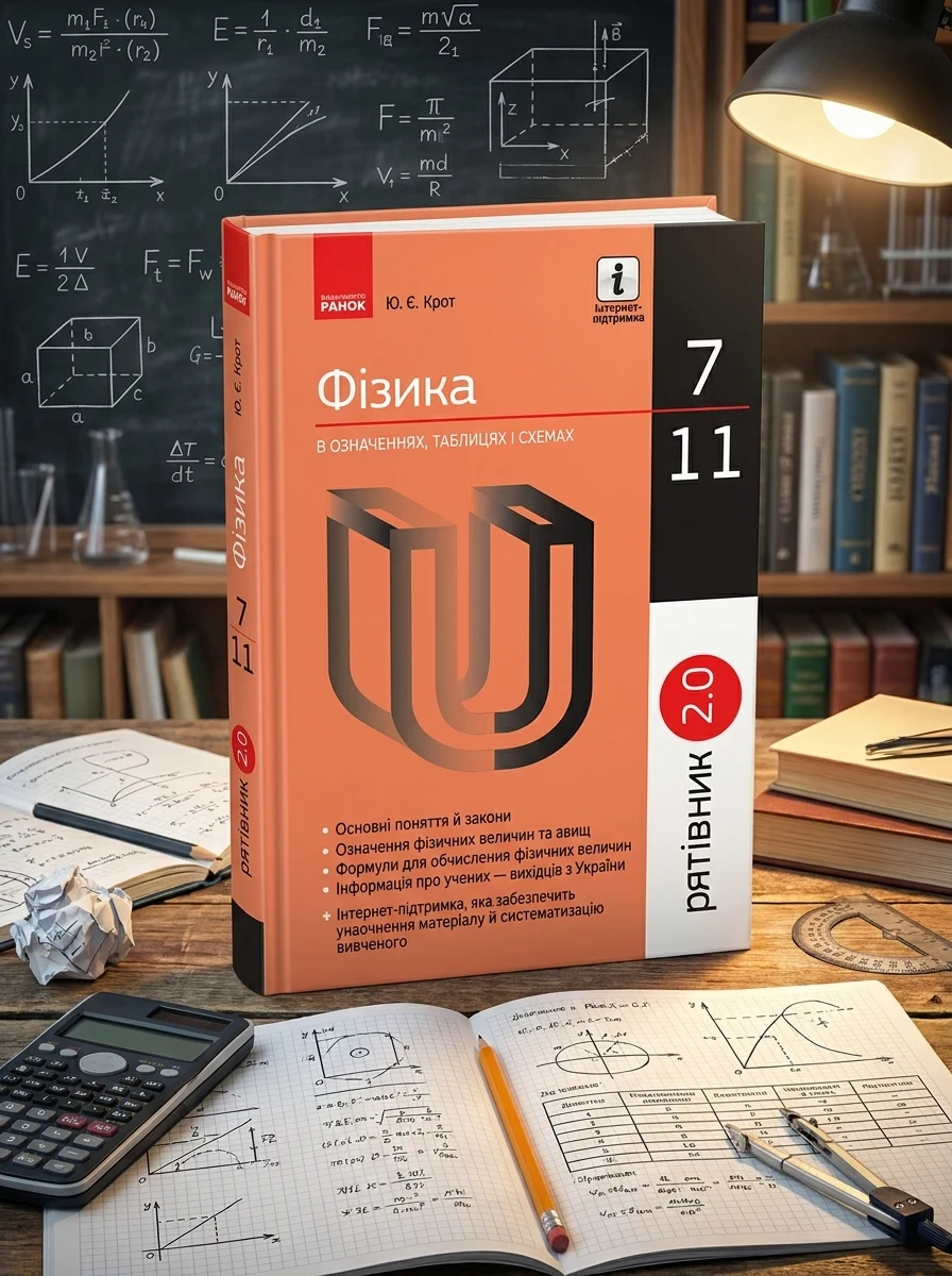 Фізика в означеннях таблицях і схемах 7-11 класи. Рятівник 2.0 — Вивчення мов