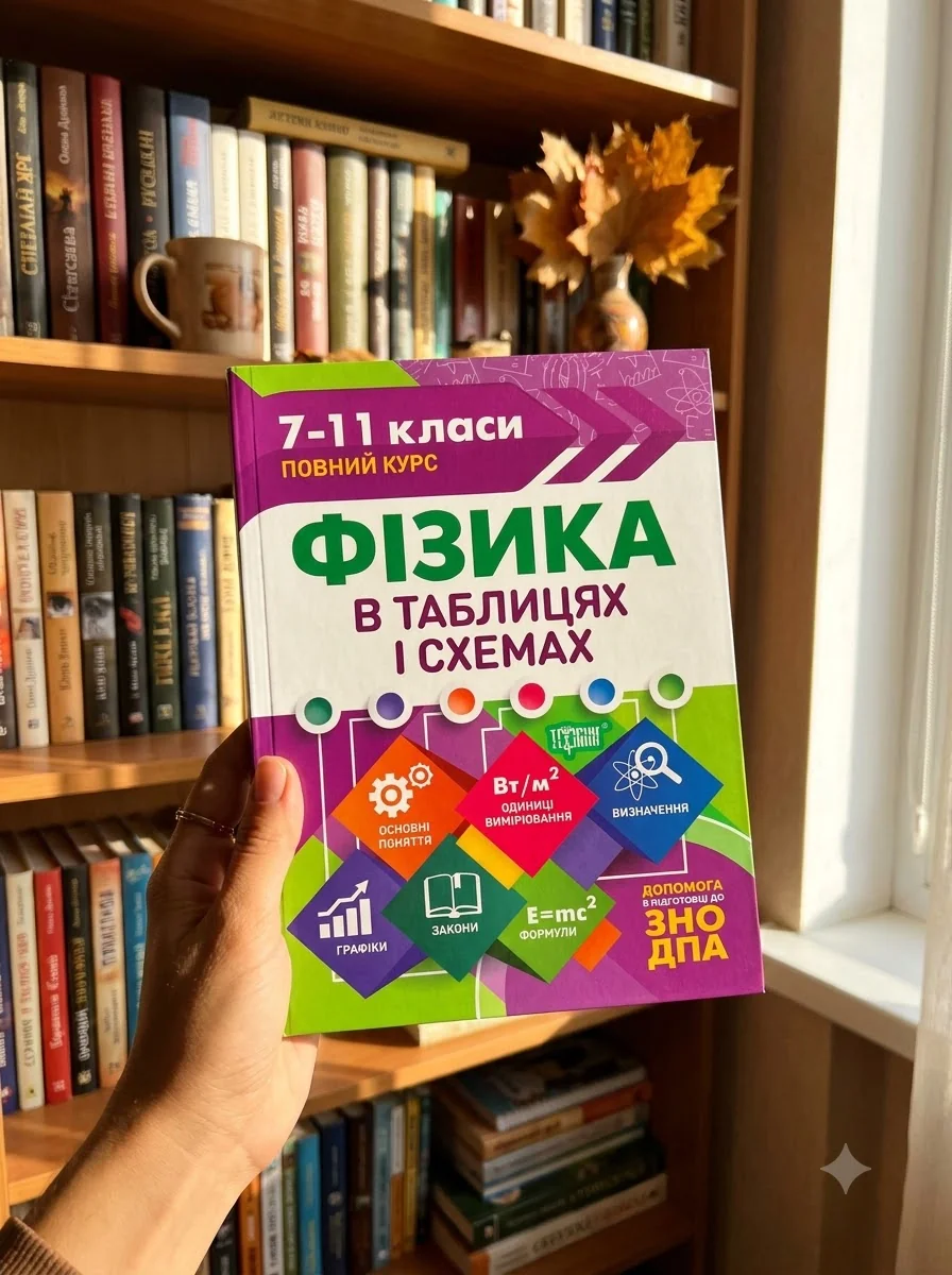 Фізика в таблицях і схемах. 7-11 класи. Допомога в підготовці до ЗНО ДПА — фото 2