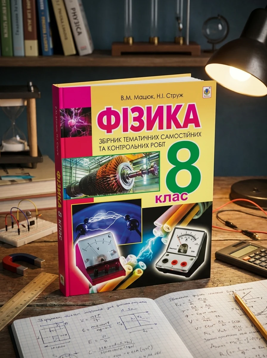 Фізика. Збірник тематичних самостійних та контрольних робіт. 8 клас — Вивчення мов