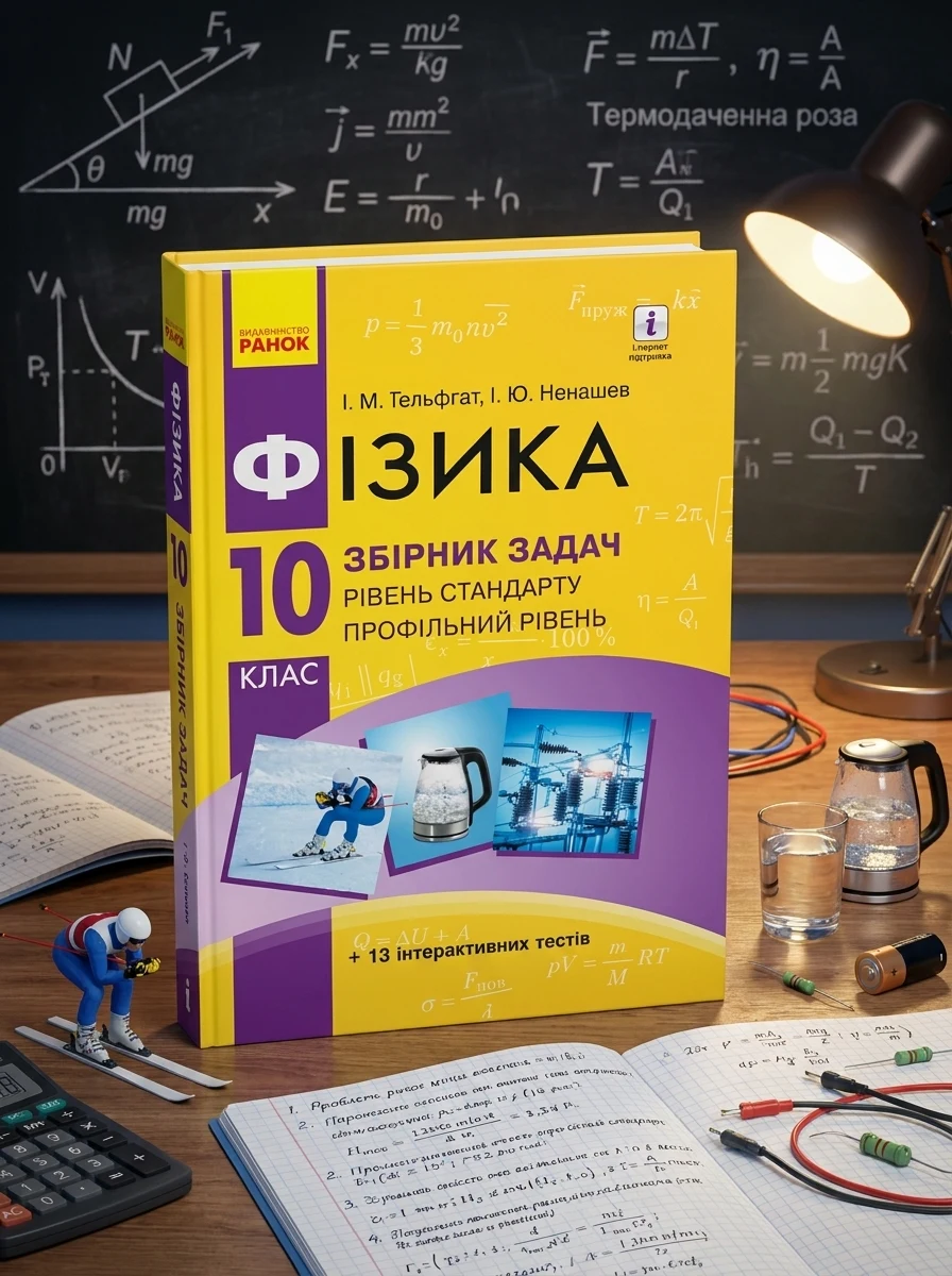 Фізика. Збірник задач 10 клас. Рівень стандарту — Вивчення мов