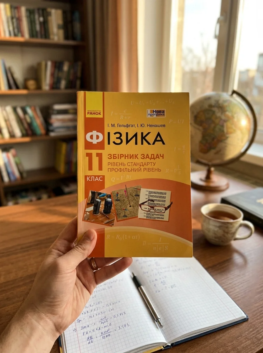 Фізика. Збірник задач 11 клас. Рівень стандарту. Профільний рівень — Вивчення мов