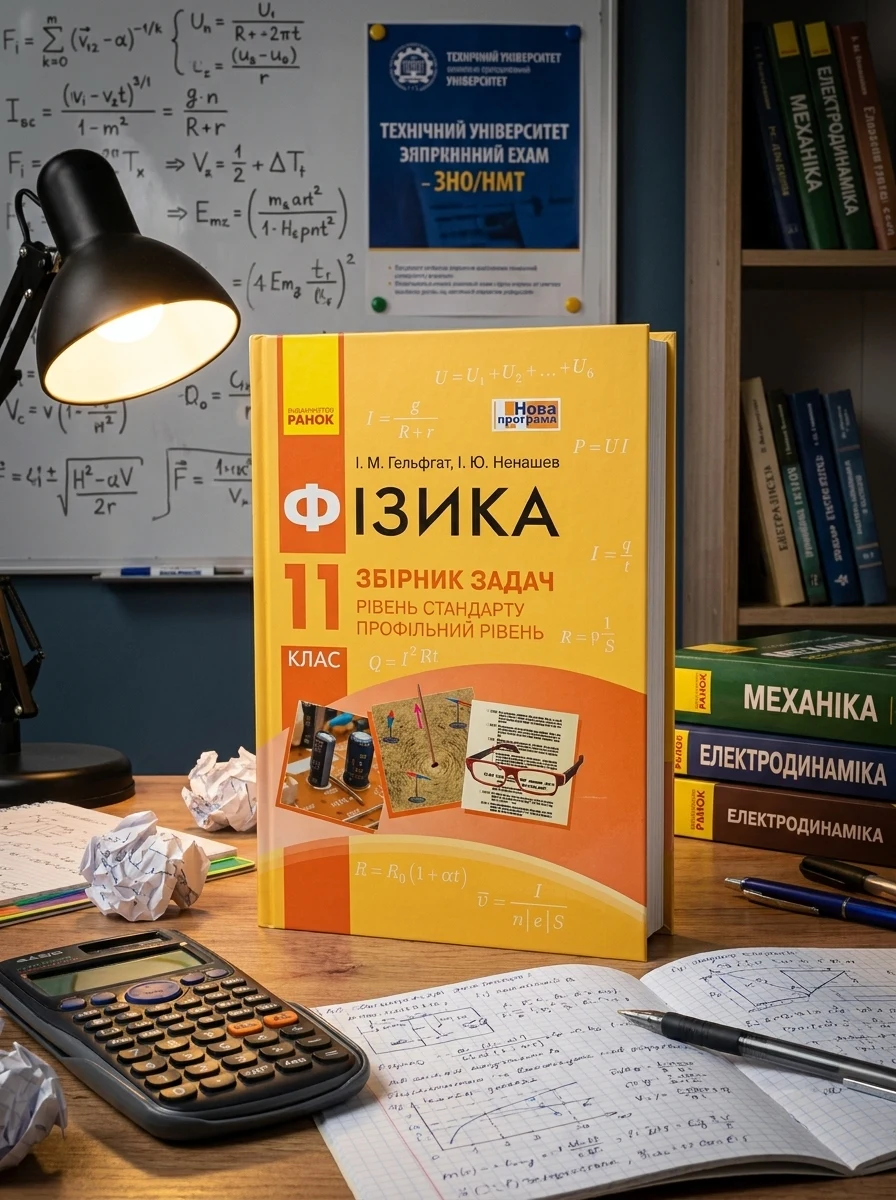 Фізика. Збірник задач 11 клас. Рівень стандарту. Профільний рівень — Вивчення мов