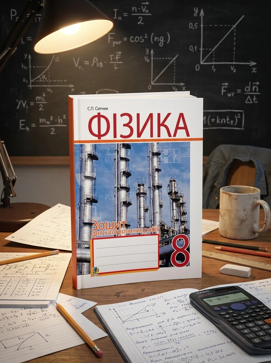 Фізика. Зошит для контрольних робіт. 8 клас — Вивчення мов