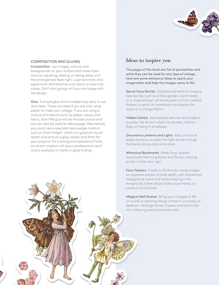 Flower Fairies to Cut out and Collage. Over 500 Timeless Illustrations to Inspire Creativity, фото 3