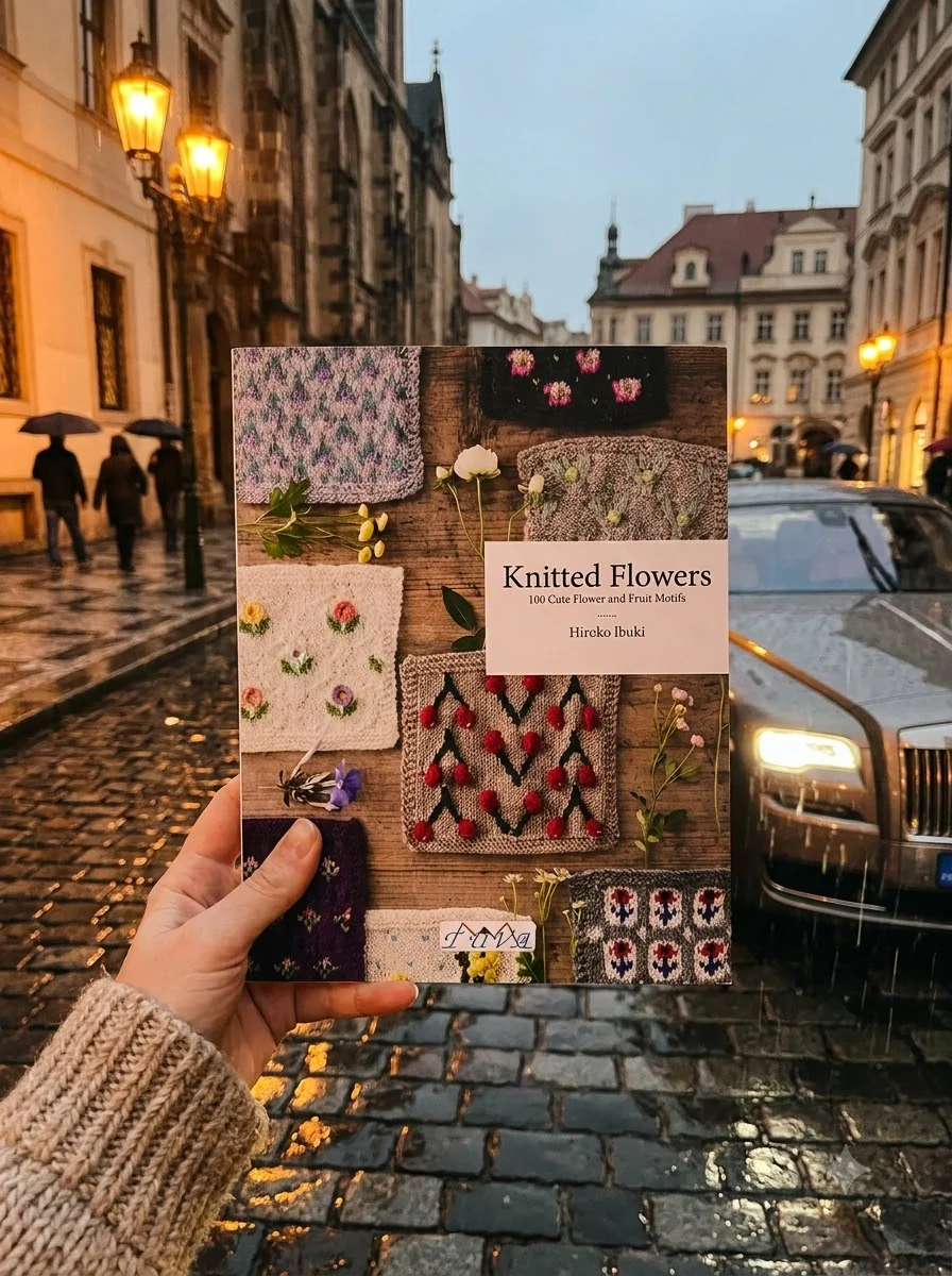 Flower Knitting — Hiroko Ibuki, обкладинка