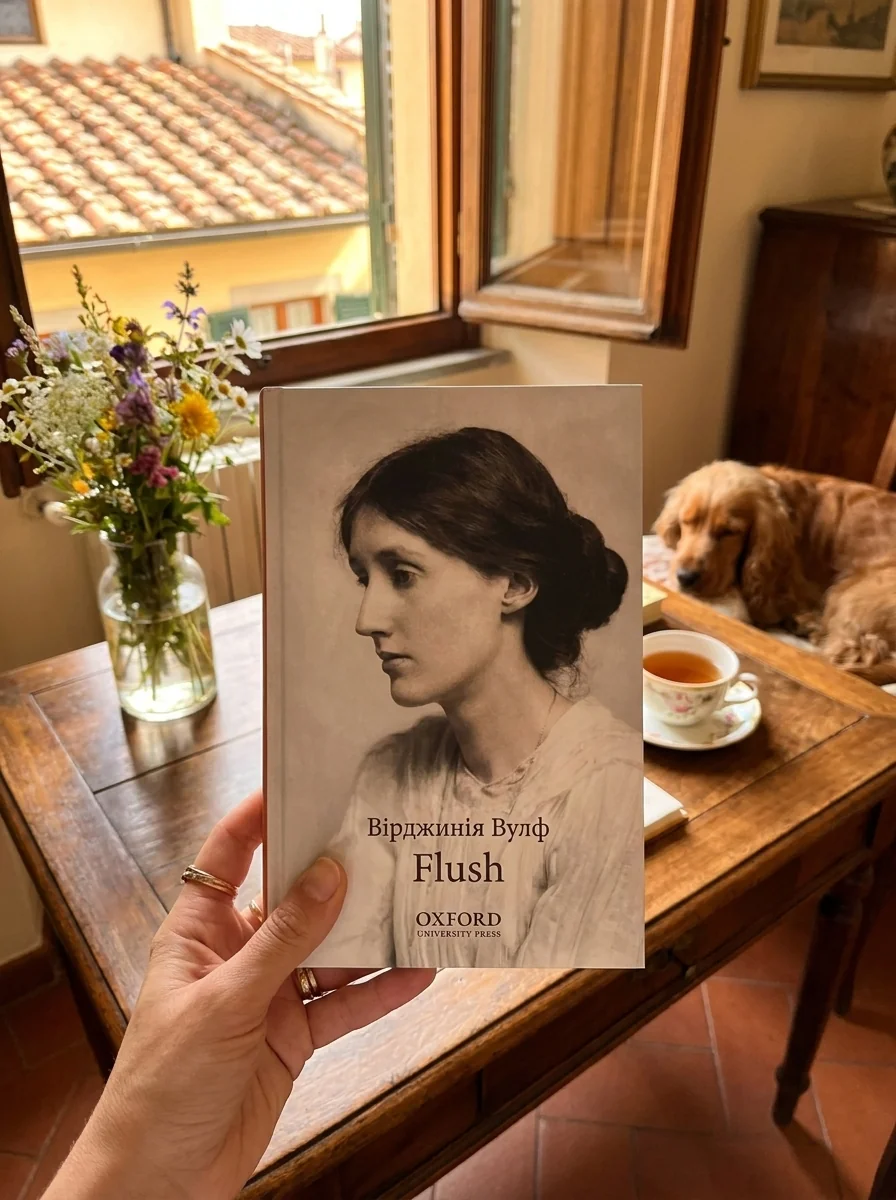 Flush — Вірджинія Вулф, обкладинка